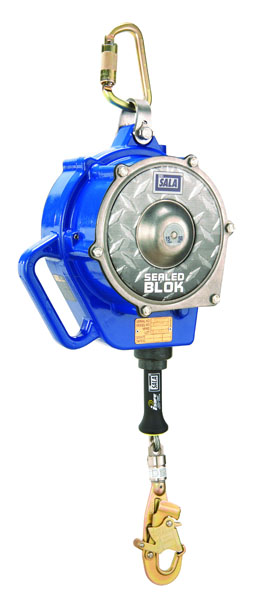 3M DBI SALA Sealed-Blok™ 15m Galvanised Steel Cable Self Retracting Lifeline 3400950
