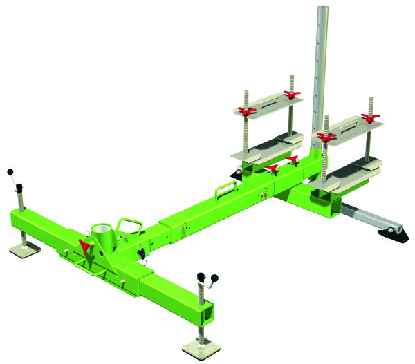 DBI Sala Counterweight System Base for Davit Arms with Screw Leg Assembly 8564496