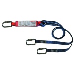 Protecta Sanchoc 2M Twin Leg Shock Absorbing Fall Arrest Lanyard with Carabiners AE5320WAA