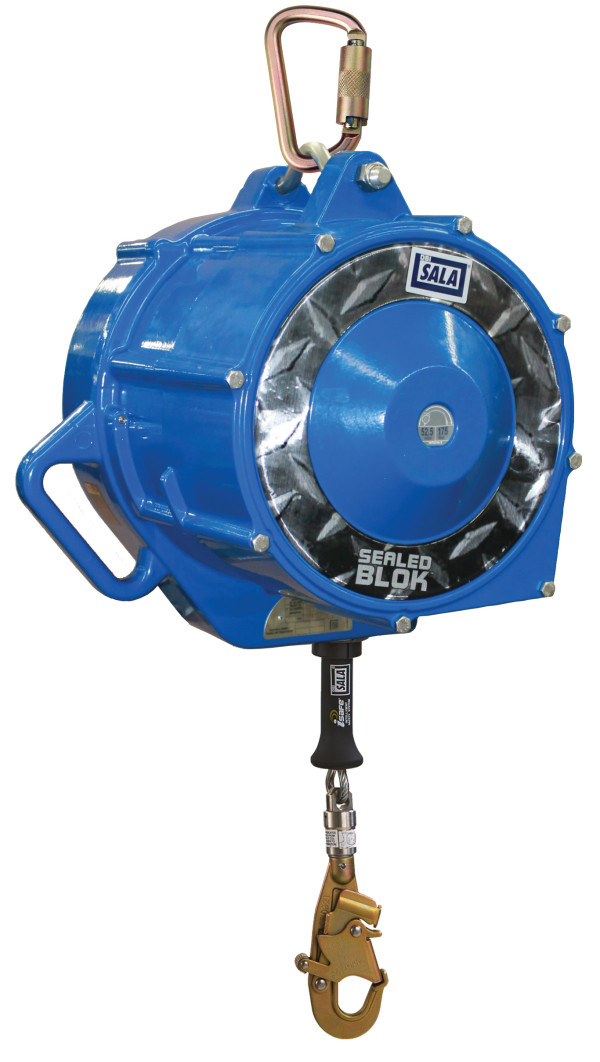 3M DBI SALA® Sealed-Blok™ 53m Galvanised Steel Cable Self Retracting Lifeline 3400656