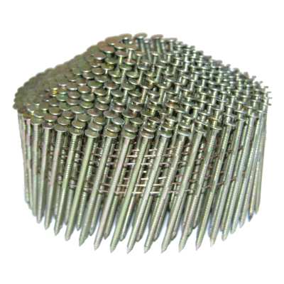 16° Conical Wound Galvanised Coil Nails 2.1 Diameter Nails from 22mm to 50mm