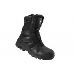 Rock Fall TITANIUM High Leg Utility S3 Black Non-Metallic Safety Boot With Side Zip Opening