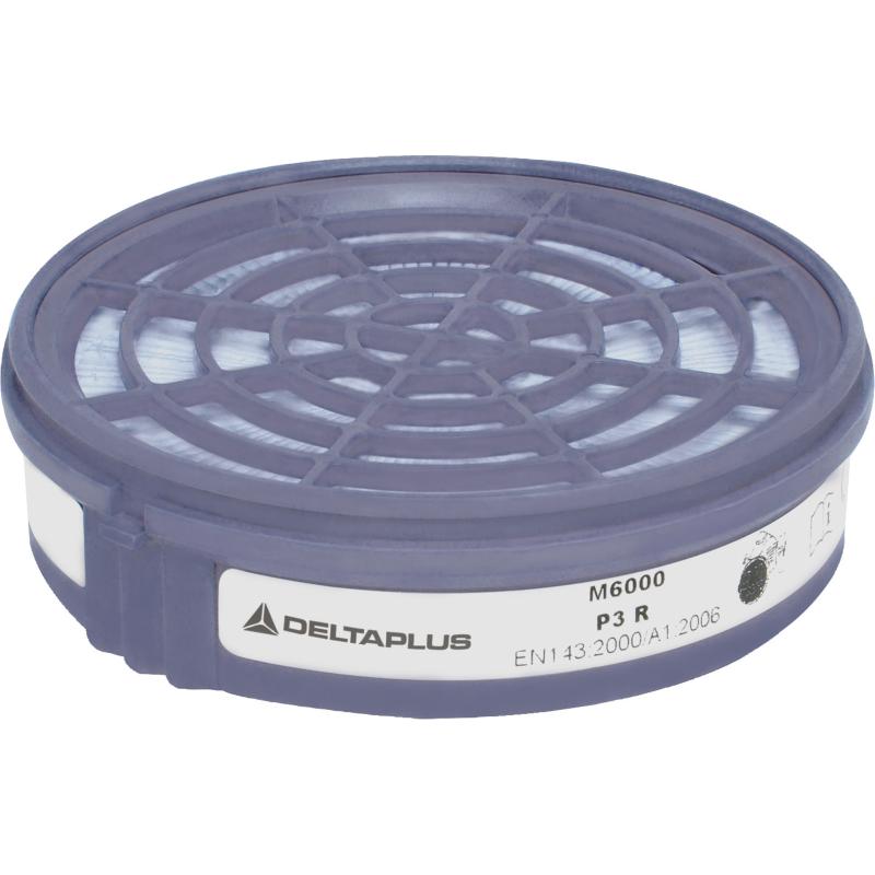 DELTAPLUS PACK OF 2 P3 FILTER CARTRIDGES FOR M6200 JUPITER HALF MASK M6000 P3