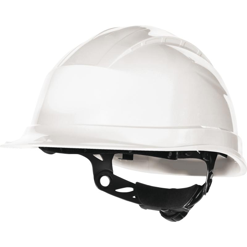 DeltaPlus QUARTZ UP III Rotor Adjustable Safety Helmet White