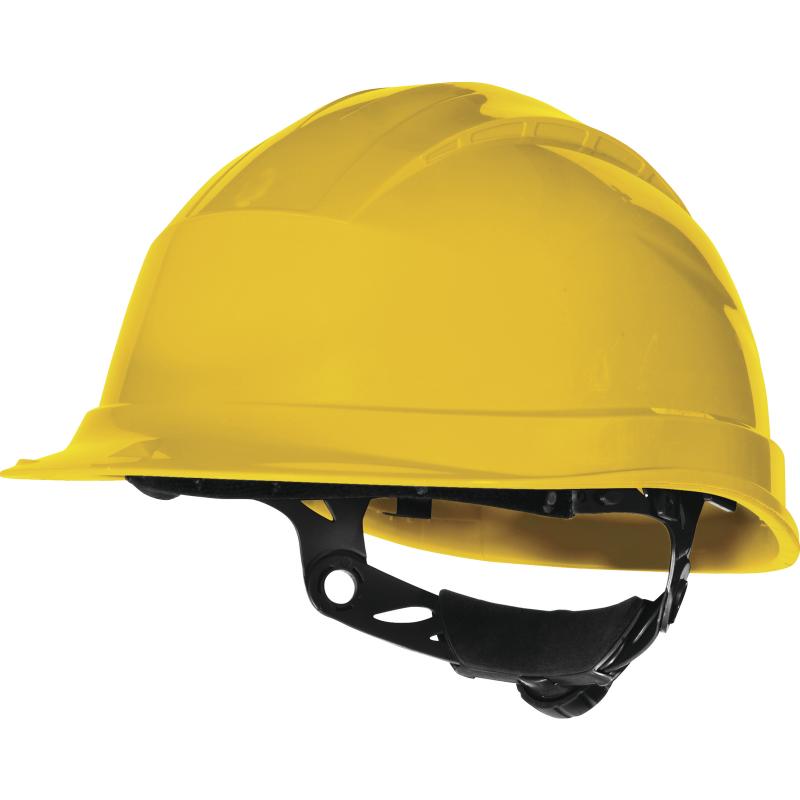 DeltaPlus QUARTZ UP III Rotor Adjustable Safety Helmet Yellow