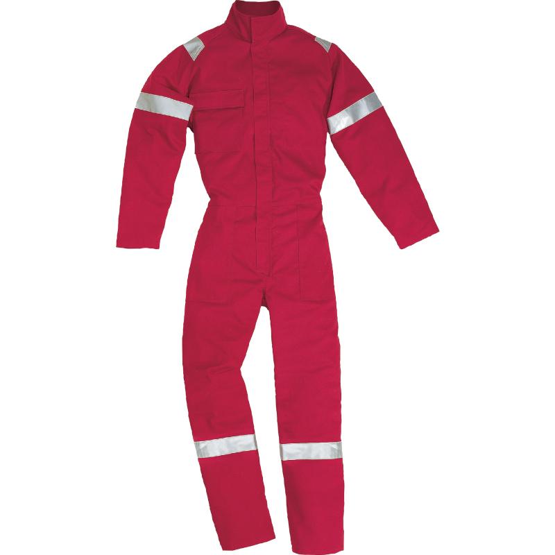DeltaPlus MAICO Flame Retardant Cotton Maiao Working Overall Red