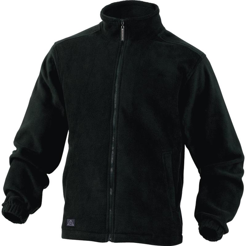 DeltaPlus VERNON Polyester Polar Fleece Jacket Black
