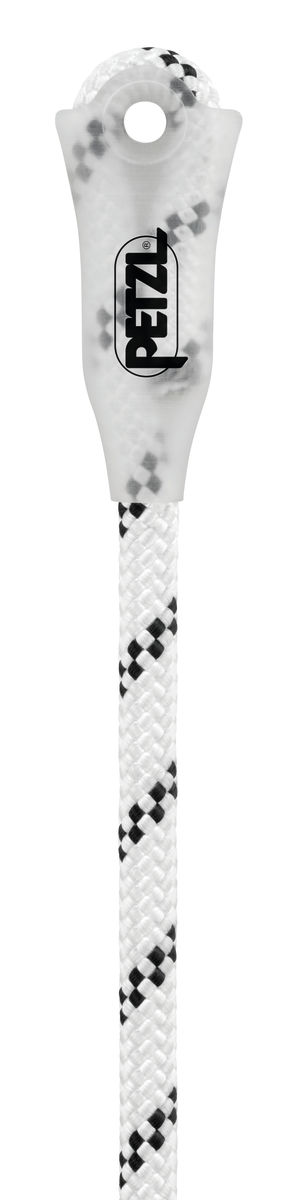 Petzl AXIS 11mm R074BA0 Low Stretch White Kernmantel Rope With Sewn Termination