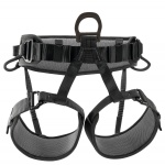 Petzl FALCON C038AA0 Lightweight Black Seat Harness For Suspended Rescue