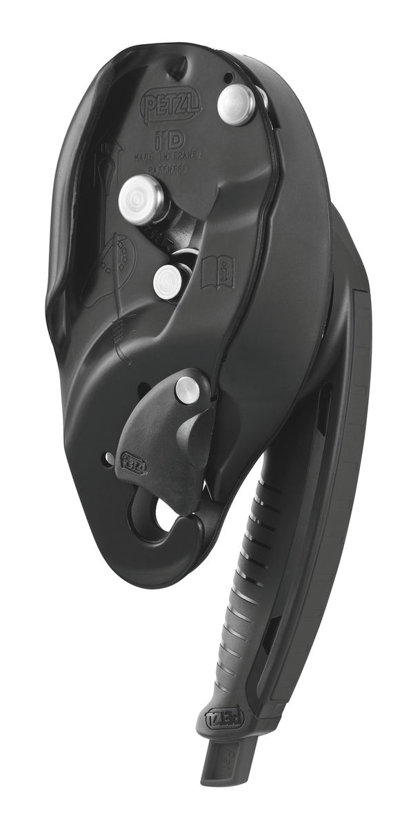 Petzl I’D S D200SN Self-Braking Black Descender With Anti-Panic Function