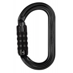 Petzl OK M33A TLN Black Triact-Lock Lightweight Oval Carabiner
