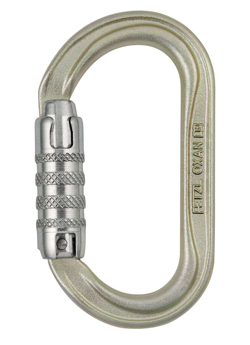 Petzl OXAN M72A TL Gold Triact-Lock High Strength Oval Carabiner