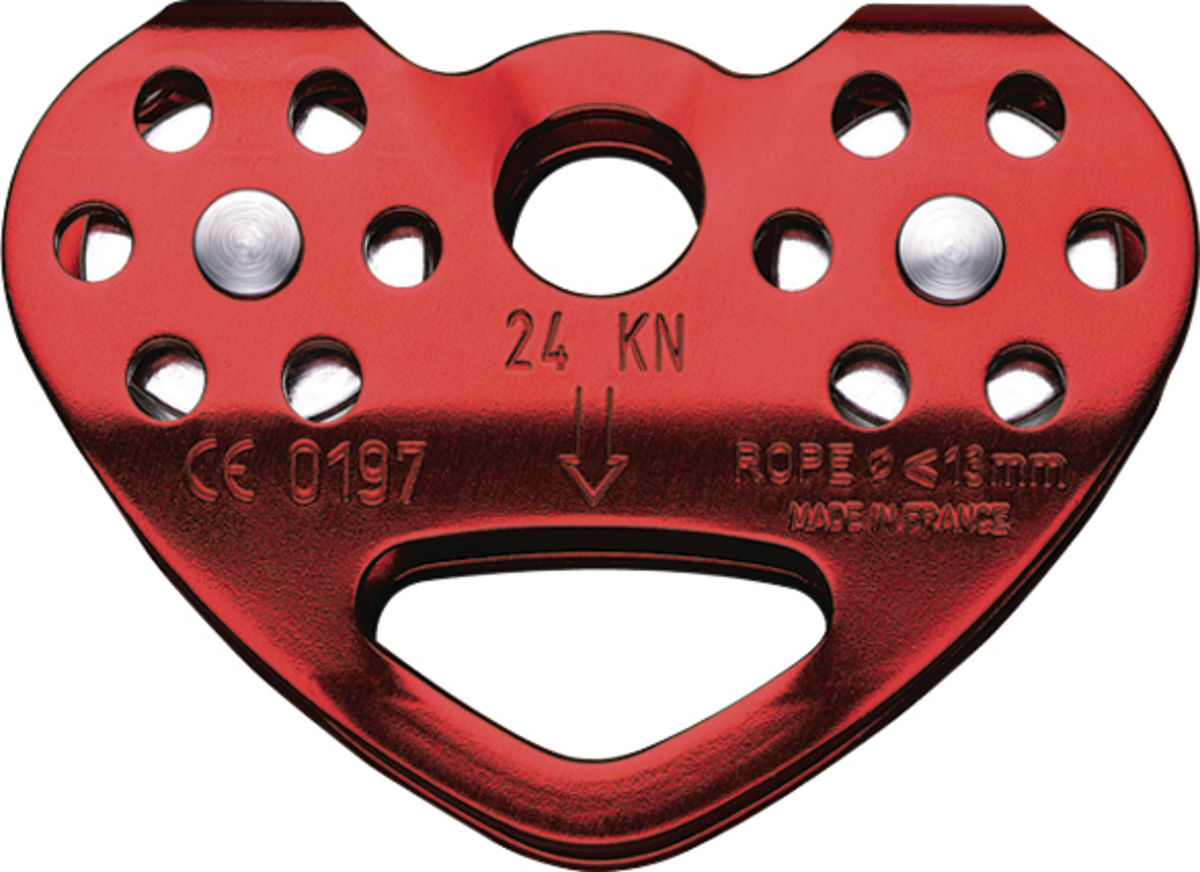 Petzl TANDEM P21 Double Pulley For Tyrolean Traverses On Rope