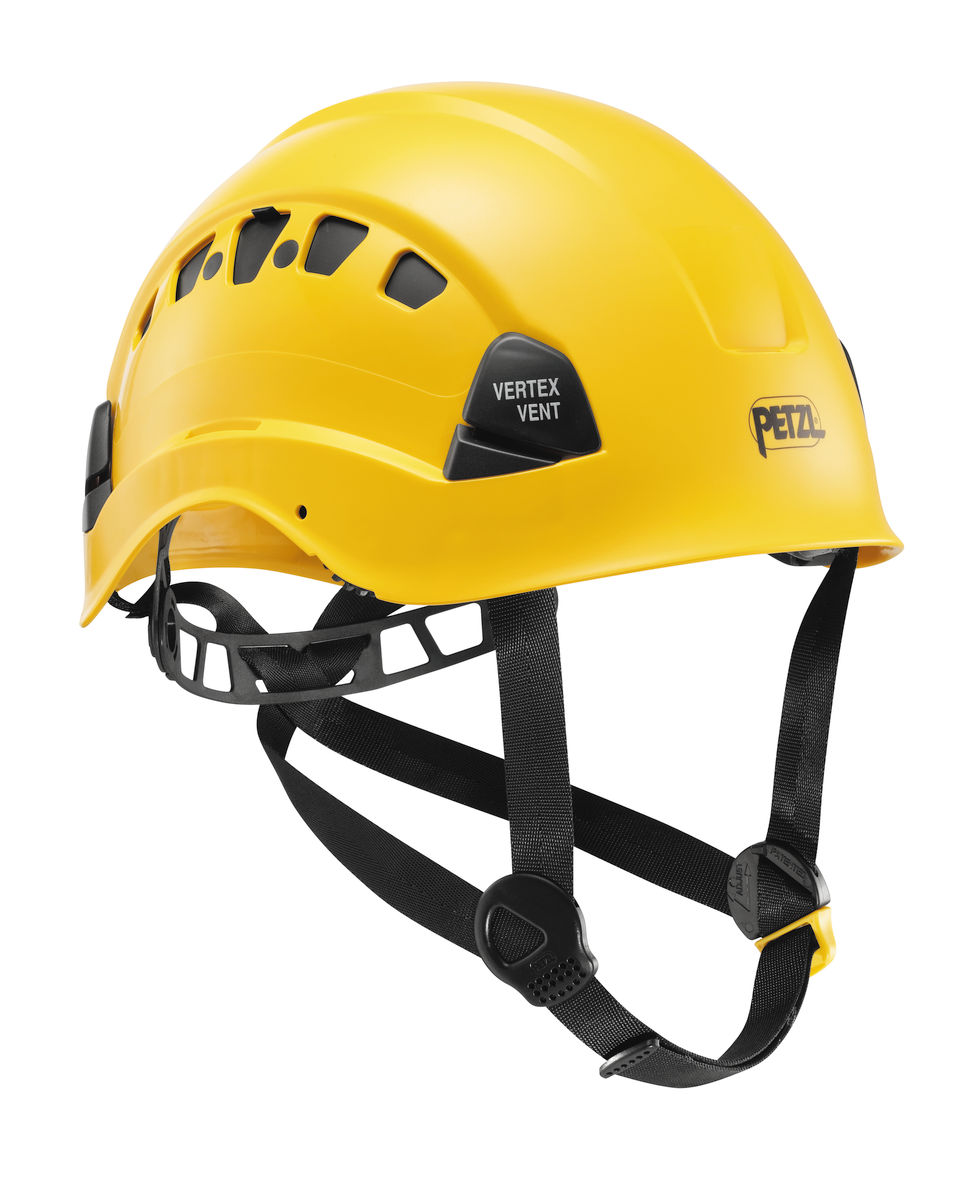 Petzl VERTEX VENT A10VYA Comfortable Ventilated Yellow Helmet For Work At Height & Rescue
