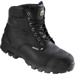 Rock Fall EBONITE Buffalo Leather Black S3 Hiker Safety Boot With Protective Toe Cap & Midsole