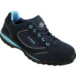 Vixen PEARL 100% Non-Metallic S1P ESD Navy Suede Leather Ladies Safey Trainer