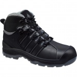 DeltaPlus NOMAD S3 CI HI WR SRC Non-Metallic Black Buffalo Leather Safety Hiker Boot