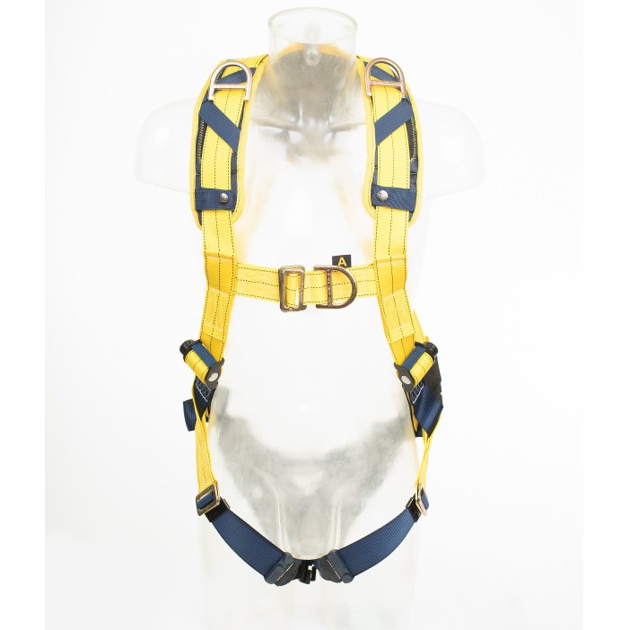 3M DBI-SALA Delta™ Comfort Safety Harness Front and Rear D-rings with Standard Connect Buckles