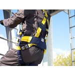 3M DBI SALA DELTA Safety Harness with Support Belt Standard Buckles and Front and Rear Attachment Points