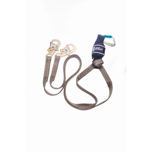 DBI SALA EZ-Stop Wrapbax 2M Twin Leg Shock Absorbing Lanyard 1245533