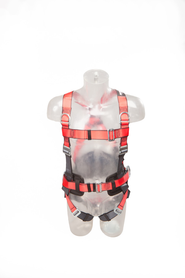 Protecta® Pro™ AB105135NG Safety Harness with Support Belt with 5 D-Ring Locations and Chest & Torso Buckles