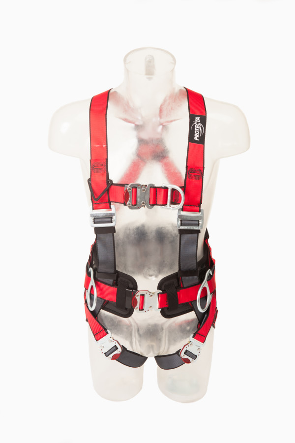 Protecta® Pro™ AB214345NG Safety Harness with Comfort Position Belt Quick Connect Buckles