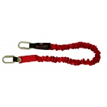 Protecta Pro Stretch 1.5M Elasticated Sleeve Shock Absorbing Lanyard with Carabiners AE5215SAA