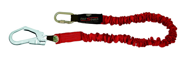 Protecta Pro Stretch 1.75M Elasticated Sleeve Shock Absorbing Lanyard with Scaffold Hook AE52175SAF