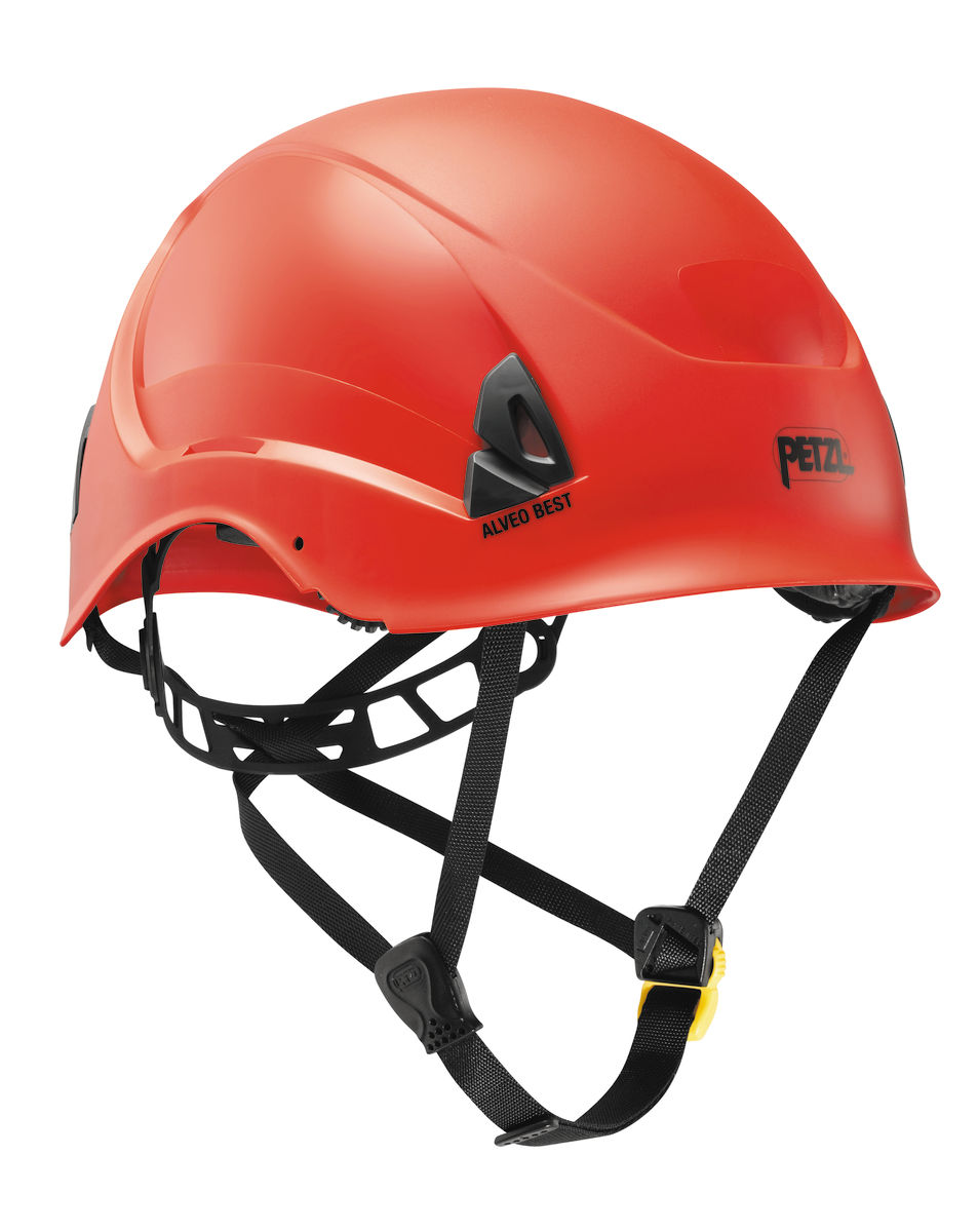 Petzl ALVEO BEST A20BRA Lightweight Red Helmet For Work At Height & Rescue