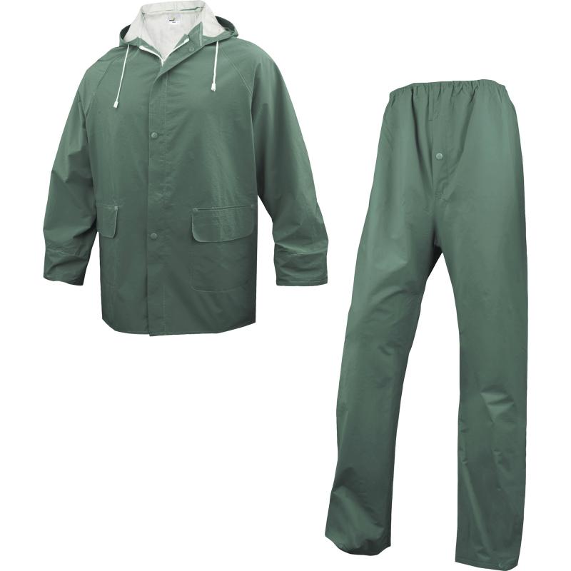 DeltaPlus 304 Green Rain Suit