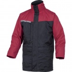 DeltaPlus ALASKA2 PVC Coated Pongee Polyester 2 In 1 Parka Black-Red
