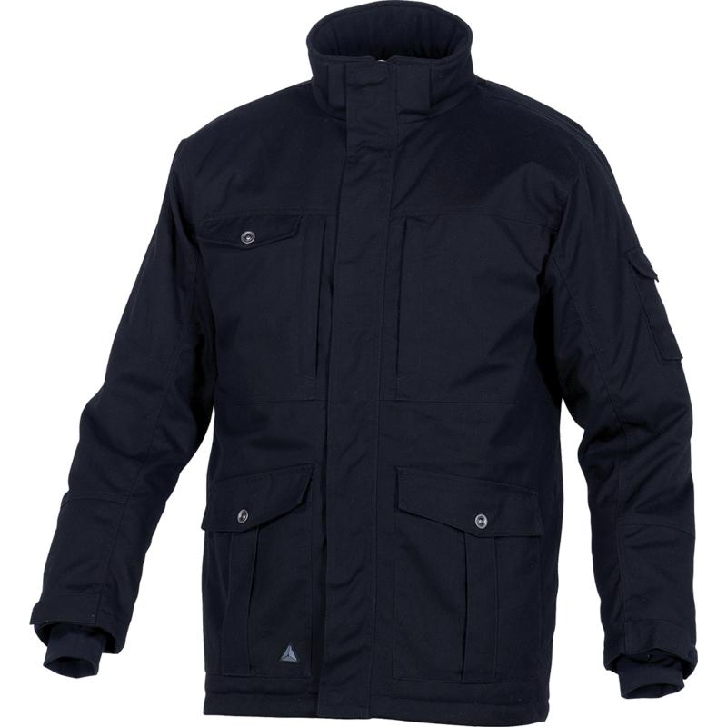DeltaPlus BARROW Parka With Removable Hood Black