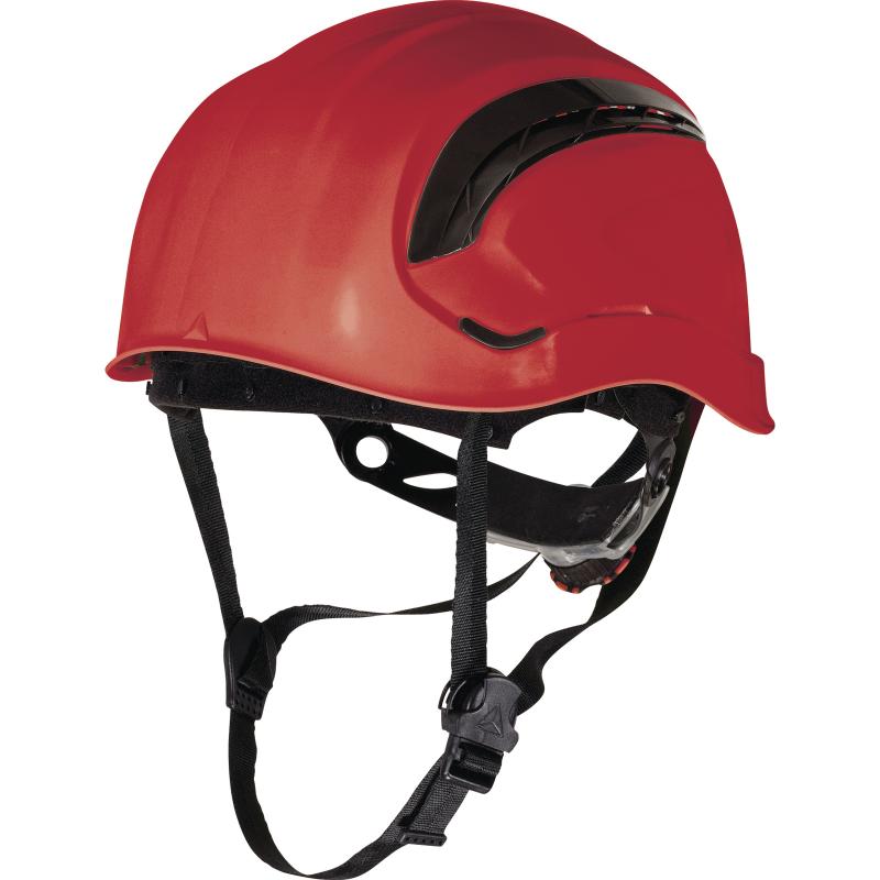 DeltaPlus GRANITE WIND Red Ventilated Mountain Type Safety Helmet