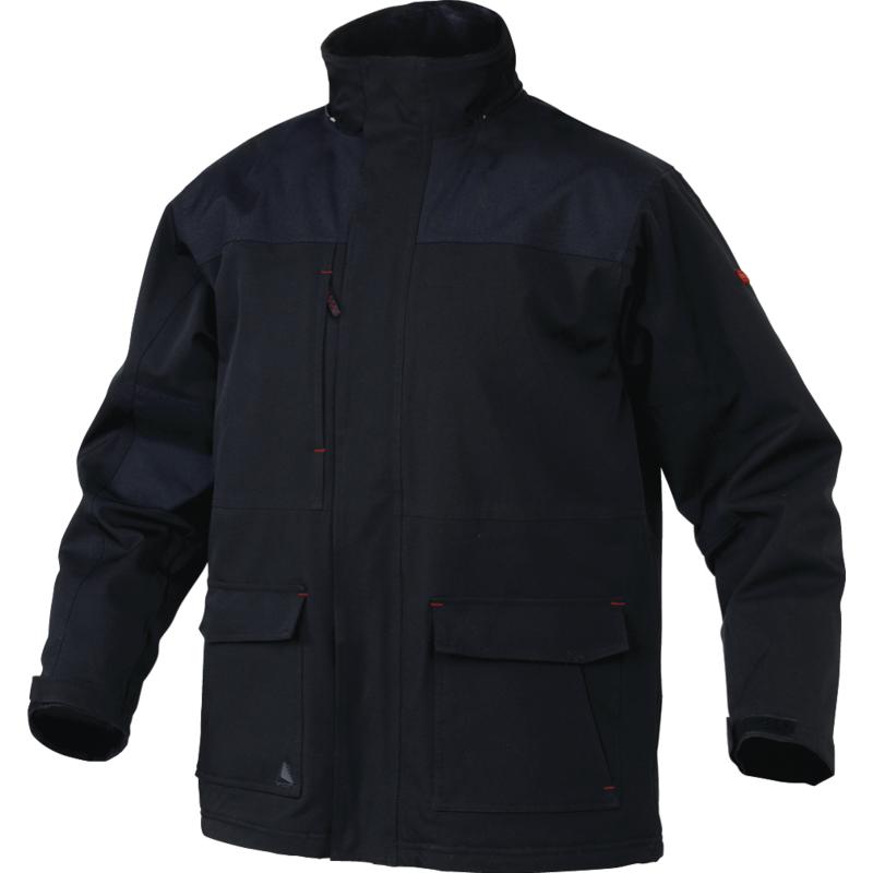 DeltaPlus MILTON Breathable And Waterproof Parka Black