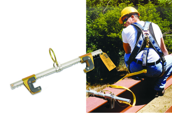 DBI SALA Glyder2™ 2104700 Sliding beam anchor fits I beams 8.9 to 35.5cm and up to 3.18cm thick