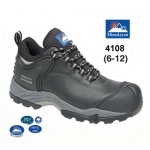 Himalayan Black S3 Waxy Fully Waterproof Safety Shoe With Metal Free Toe Cap & Midsole Gravity 2 Sole 4108
