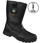 Rock Fall MANITOBA 100% Non-Metallic Black S3 Cold Temperature Rigger Boot With Side-Zip
