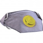 DELTAPLUS MOULDED DISPOSABLE FOLDING HALF-MASKS FFP2 WITH VALVE FOR ORGANIC VAPOUR M1200VPW 