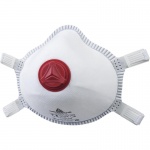 DELTAPLUS MOULDED DISPOSABLE HALF-MASKS FFP3 WITH VALVE M1300V