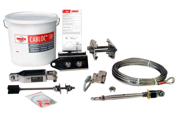 Protecta Cabloc AC3000/40 40m Kit Stainless Steel Kit with AC350 traveller