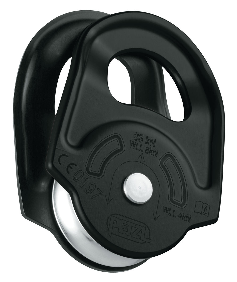 Petzl RESCUE P50AN High Strength Very High Efficiency Black Pulley
