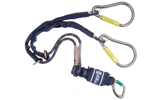 3M DBI-SALA® EZ-Stop™ Pear Hook Tie Back 1.65m Twin Leg Lanyard 1224569
