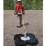 3M DBI SALA Rooftop Freestanding Counterweight Anchor with 12 plates weighing 20 kg each 2100180