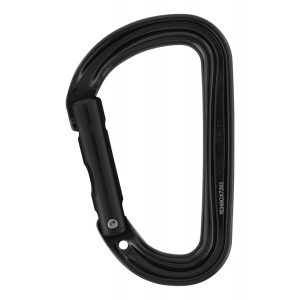 Petzl Sm'D M39A SN Black Ultra Light Asymmetric Carabiner Without Locking System