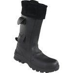 Rock Fall VULCAN Flame Retardant S3 Black Buffalo Leather High Leg Foundry Boot