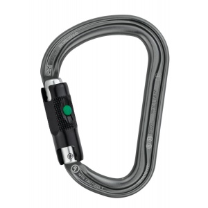 Petzl WILLIAM M36A BL Grey Ball-Lock Lightweight Asymmetric Large Capacity Carabiner