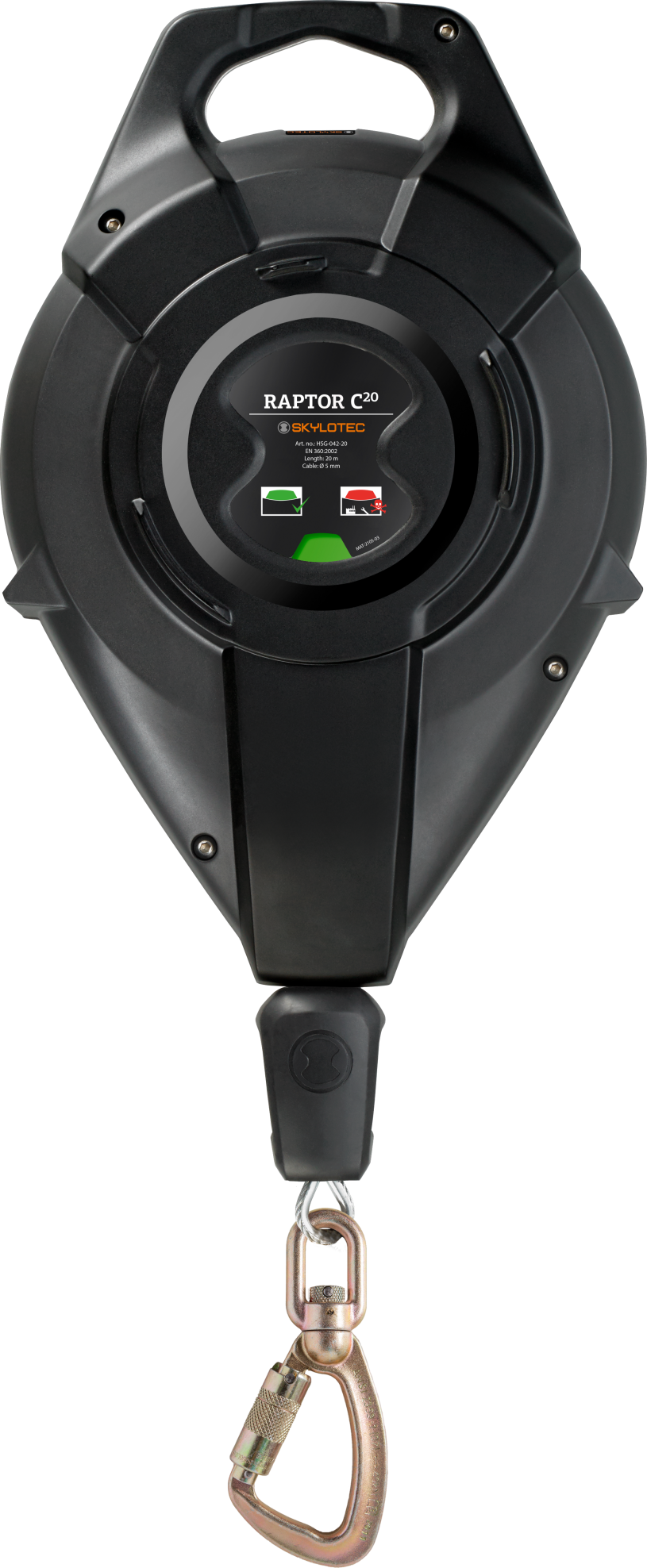 SKYLOTEC Raptor C Self Retracting Lifeline with Galvanised Cable 20M HSG-042-20