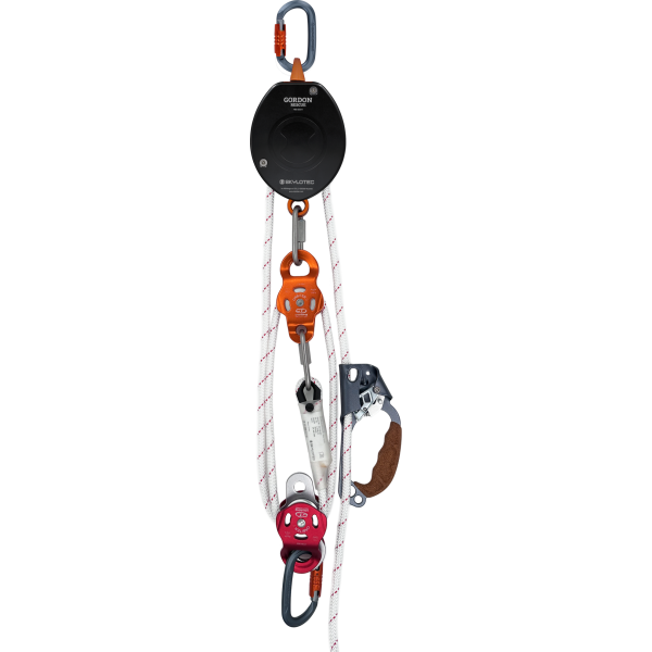 All Thread Gordon System Skylotec Self-locking 1:4 Gordon pulley system with Gordon Rescue for ...
