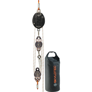 Skylotec 4:1 self-locking pulley system with Gordon Lift System 35M Length SET-438-4-35
