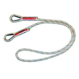 3M Protecta 1.5m Single Leg Rope Work Positioning Lanyard with Thimbles AL415C - SecureHeights
